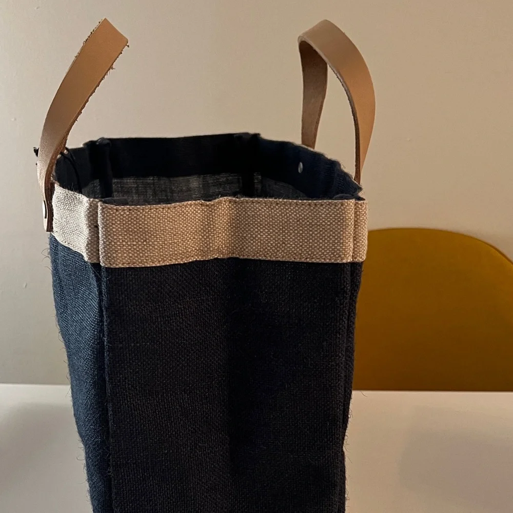 Apolis Global Citizen Jute Tote: Floral Bouquet Design Orig $78 - Picture 2 of 10